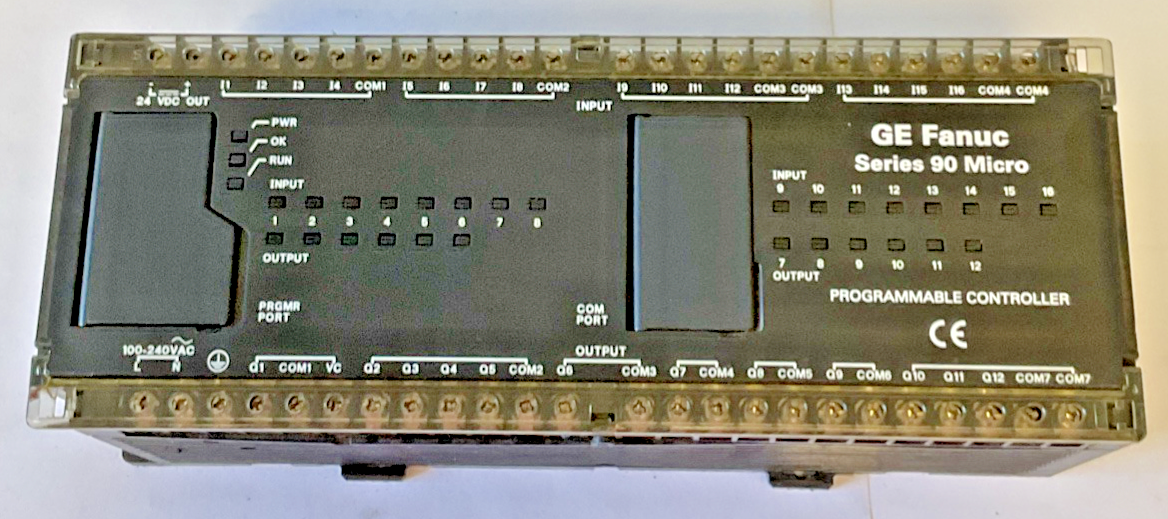 GE IC693UDR005PP1 PROGRAMMABLE CONTROLLER MODULE 40VA 240VAC SERIES 90 MICRO0