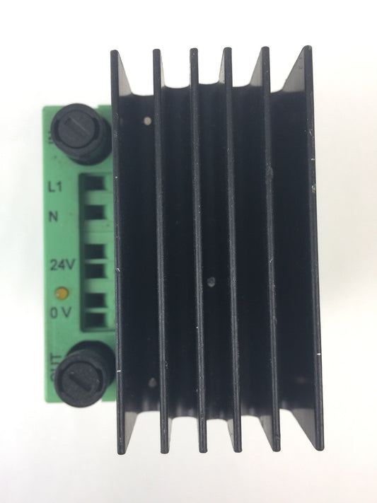 PHOENIX CONTACT CM 62-PS-120AC/24DC/1 POWER SUPPLY IN 120VAC OUT 24VDC0