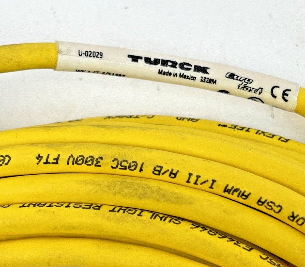 TURCK - WK 4.4T-6/S1587 - M12 EURO FAST CORDSET - U-02029 - FEMALE, RIGHT ANGLE1