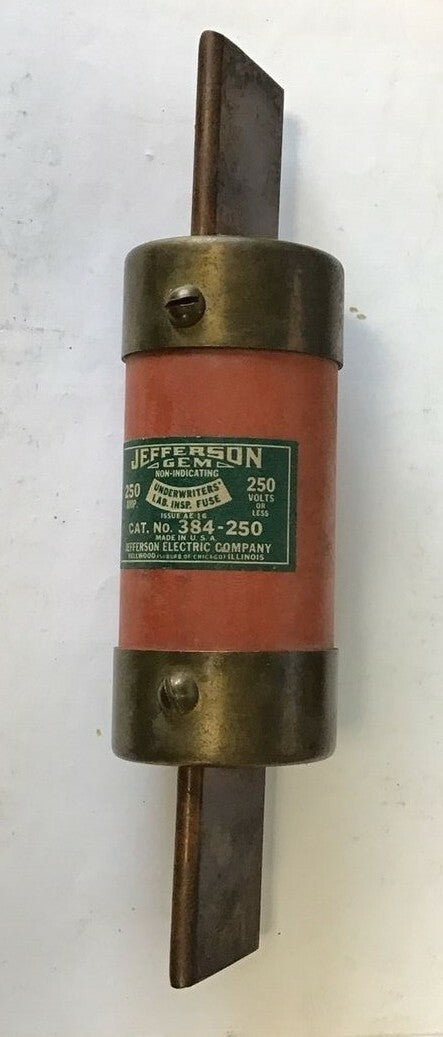 JEFFERSON GEM 384-250 FUSE 250A NON-INDICATIONG ISSUE AE-160