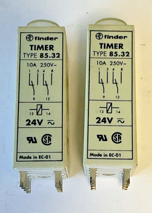 FINDER TIMBER TYPE 85.32 10A 250VAC 24VDC ***LOTOF2***0