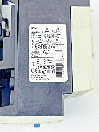 SIEMENS - 3RT1045-1BB40 & 3RU1146-4LB0 & 3RH1921-1CA10 (X2) & 3RT1936-1ER0011