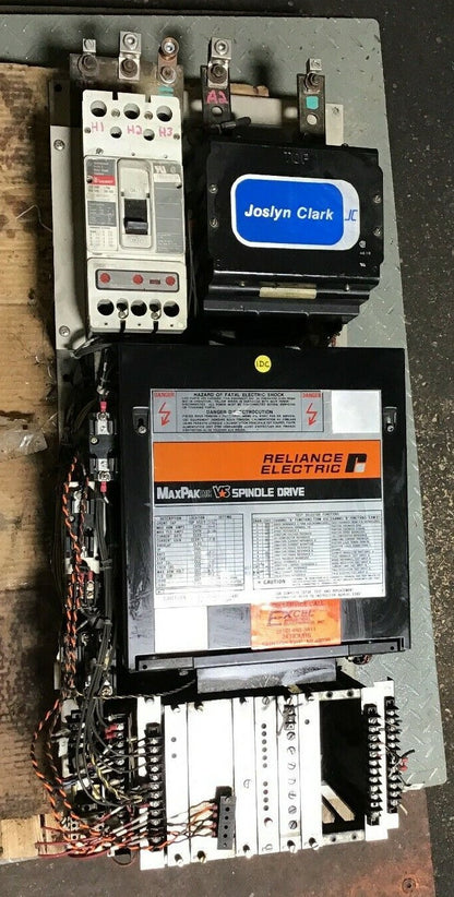 RELIANCE ELEC. 801426-22SB SPINDLE DRIVE MAXPAX PLUS 240V 335A 60HP 3PH 48/62HZ0
