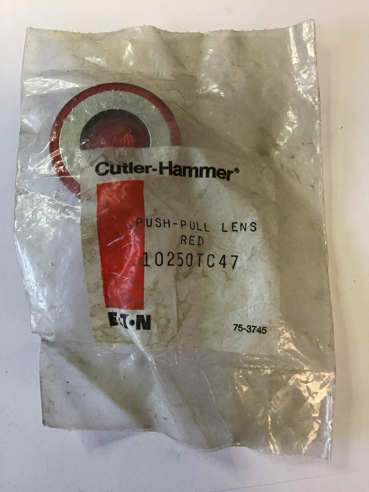 CUTLER HAMMER 10250TC5(CLEAR), 10250TC47(RED),10250TC23(YELLOW) ***LOTOF3***1
