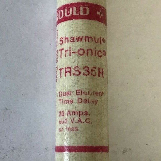 GOULD SHAWMUT TRS35R FUSE 600VAC/300VDC CLASS RK5 35A ***LOTOF3***2