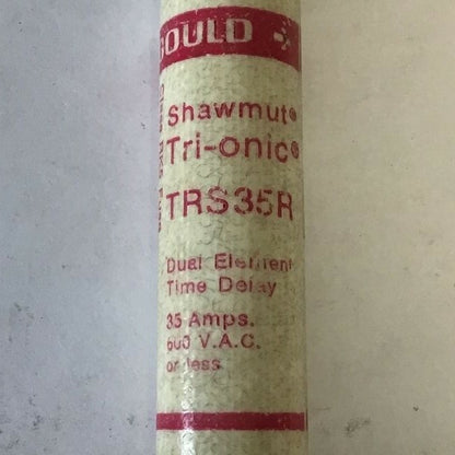 GOULD SHAWMUT TRS35R FUSE 600VAC/300VDC CLASS RK5 35A ***LOTOF3***2