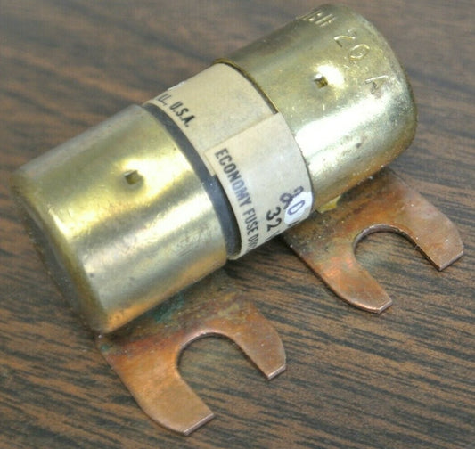ECONOMY / FPE OBH-20 BOLT-ON FUSE / 20A / 32VDC / NEW SURPLUS0