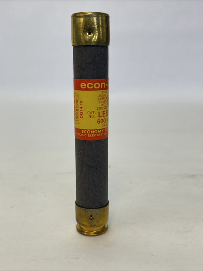 ECON-LIMITER LESR15 CURRENT LIMITING TIME-DELAY FUSE 15AMP 600VAC (BOX OF 10)6