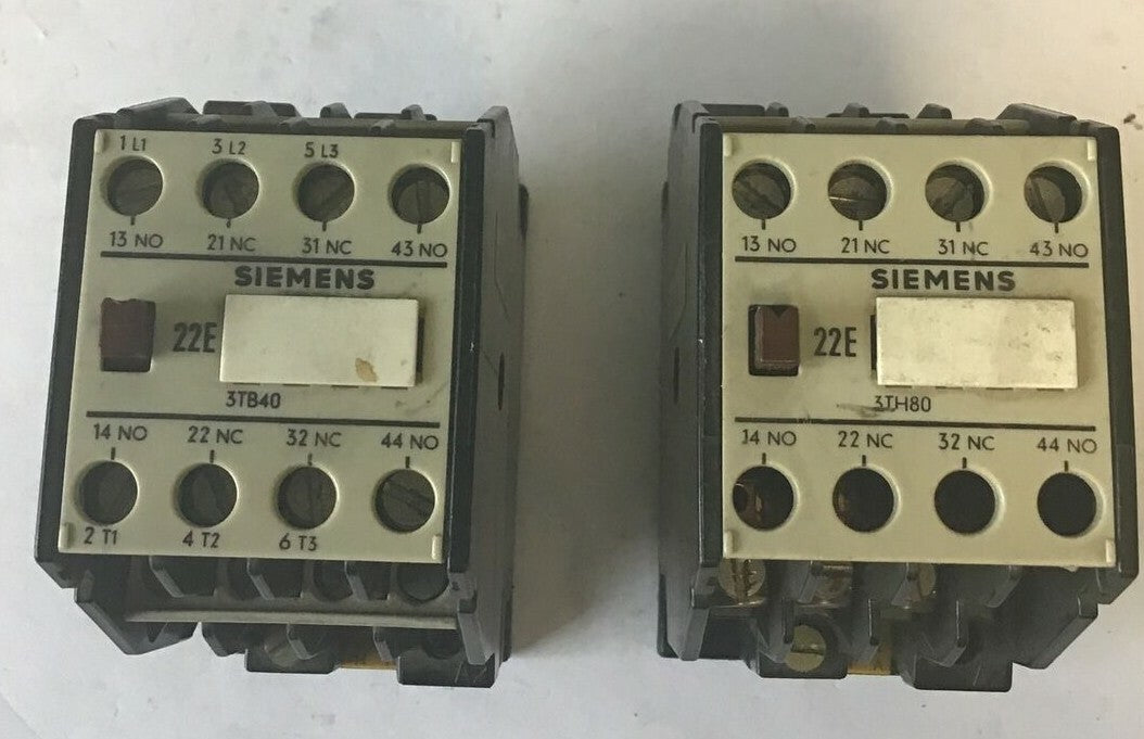 SIEMENS 3TD-1017-0C CONTACTOR 4S 4O 20A 0