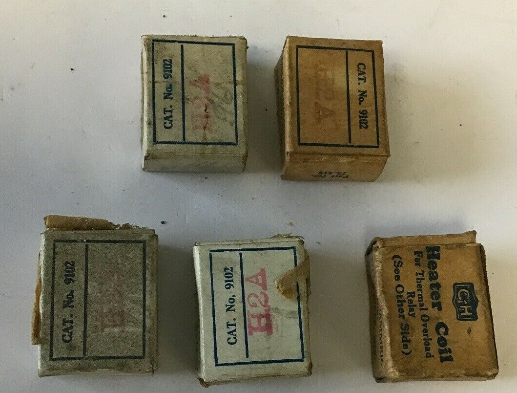 CUTHLER HAMMER 9102 H2A .96AMP HEATER****LOTOF5****0