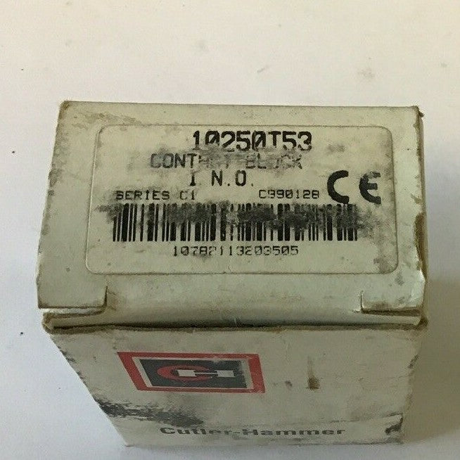 CUTLER HAMMER 10250T53 CONTACT BLOCK SER.C1 1