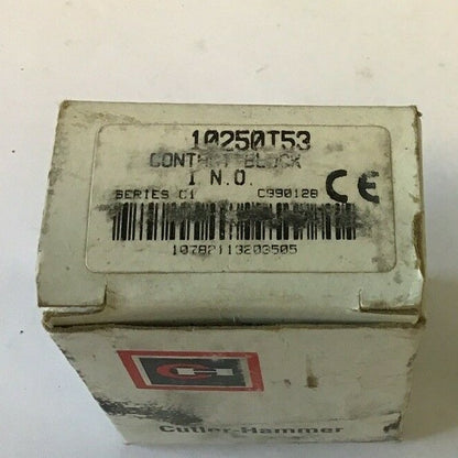 CUTLER HAMMER 10250T53 CONTACT BLOCK SER.C1 1
