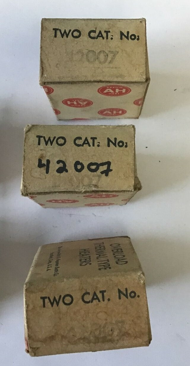 ARROW HART 42007 OVERLOAD RELAY HEATER ****LOTOF6****3