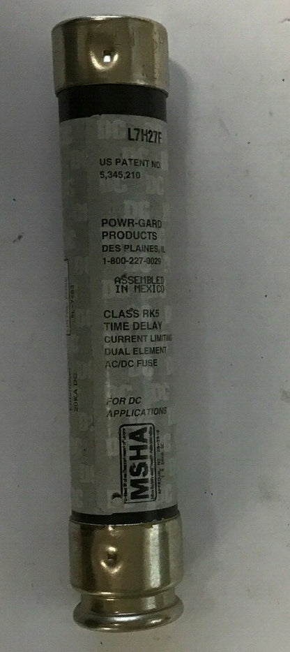 LITTLEFUSE IDSR 40 INDICATOR FUSE 75-600VAC POWR-GARD CLASS RK5 ***LOTOF3***3