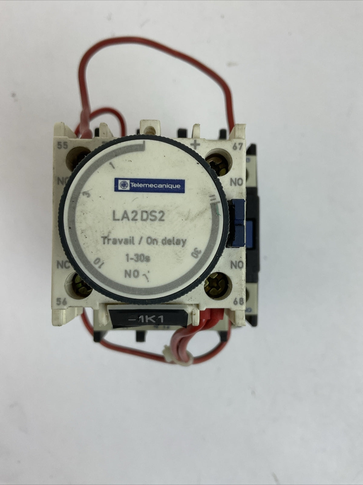 TELEMACANIQUE LC1D3210 CONTACTOR 24V 50/60HZ COIL LA2DS2 CONTACT BLOCK1