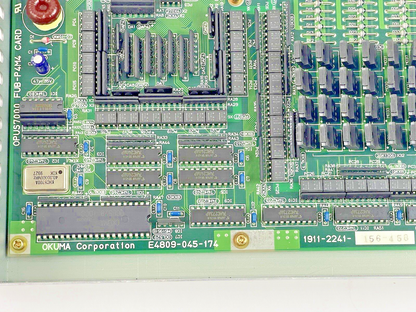 OKUMA - FUB-P4M4 - OPUS 7000 CARD - 1911-2241-157-491 VER. 2.03