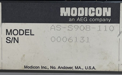 AEG MODICON AS-S908-110 AS-9385-001 REMOTE I/O PROCESSOR1