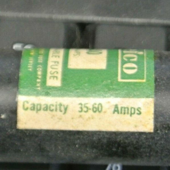 BOX of 10 CEFCO REN40 RENEWABLE FUSE / 40A / 250V / NEW SURPLUS  CAPACITY 35-60A3