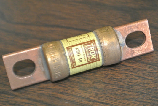 BUSSMANN / TRON KBH40 RECTIFIER FUSE / 500V / 40A / NEW SURPLUS0