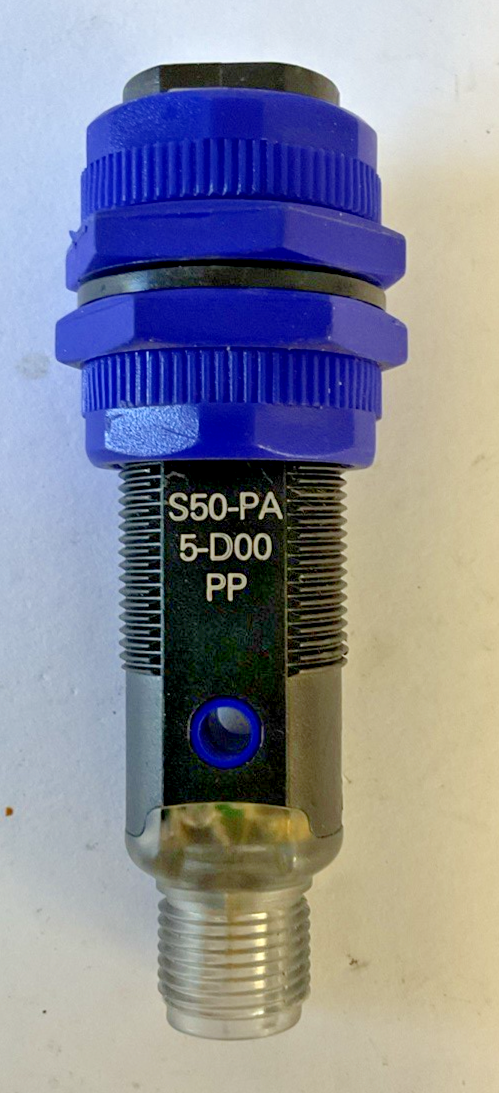 DATALOGIC S50-PA 5-D00 PP PHOTOELECTRIC SENSOR CLASS2 30VDC***LOTOF7***1