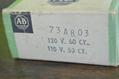 ALLEN-BRADLEY 73A803 - OPERATING COIL, SIZE 3 - 110/120V, 50/60Hz - NEW SURPLUS5