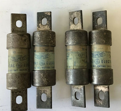 GENERAL ELECTRIC GF8B90 CURRENT LIMITNG FUSE 600VAC 90A  CLASS J***LOTOF4***0