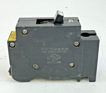 SQUARE D - EHB14020 - BOLT-ON CIRCUIT BREAKER - 1 POLE/20 A/ 277 VAC/ TYPE EHB44