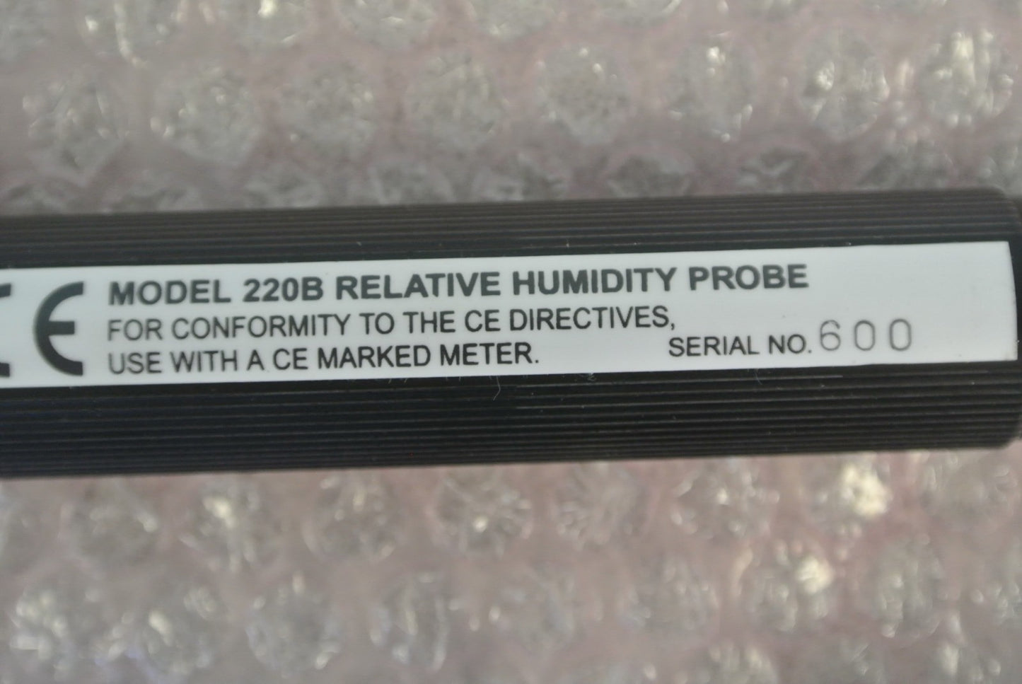 ALNOR / TSP - 220B  HYGROMETER / RELATIVE HUMIDITY PROBE  RECALIBRATED w/ MANUAL1