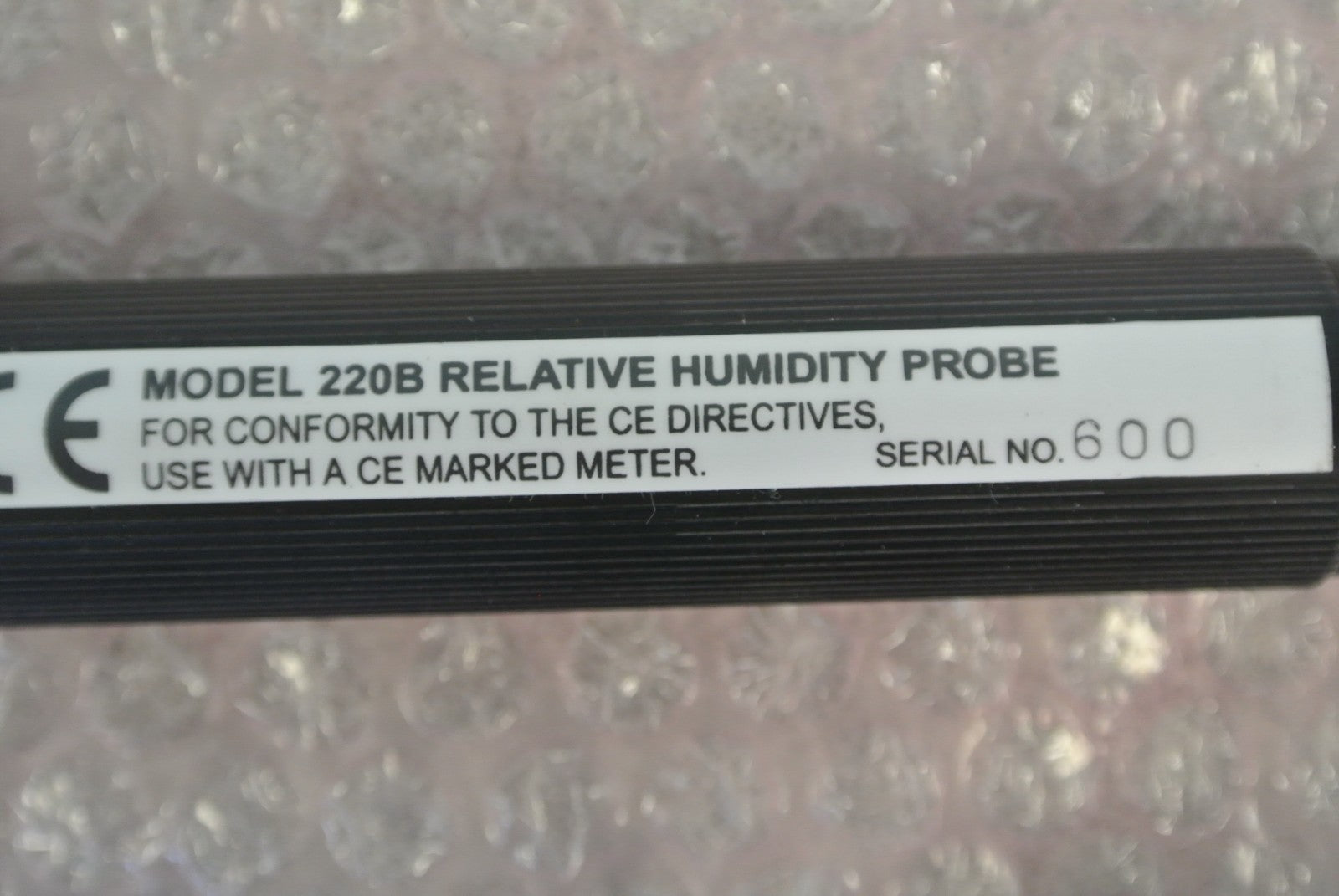 ALNOR / TSP - 220B  HYGROMETER / RELATIVE HUMIDITY PROBE  RECALIBRATED w/ MANUAL1