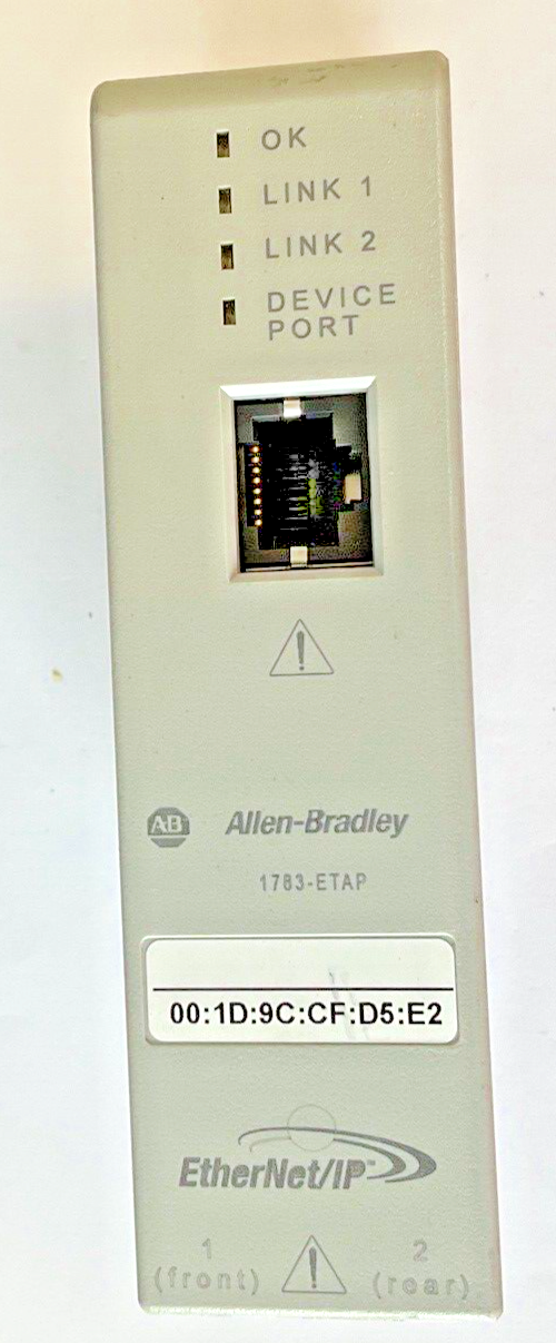 ALLEN BRADLEY 1783-ETAP 3PORT ETHERNET/IP TAP FW:2.002 SER.A0