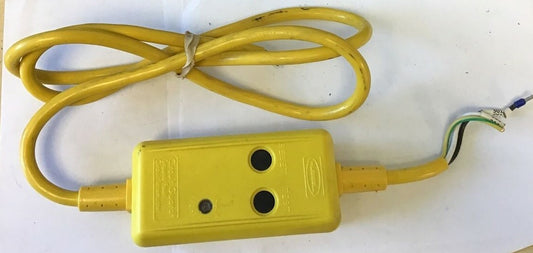 HUBBELL PORTABLE GFCI GFP25C15A 120V 15A 1800W CLASS A0