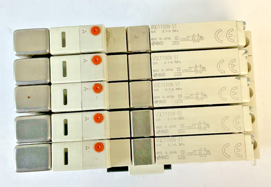 SMC VQC1100N-51 SOLENOID VALVE ****LOTOF5****0