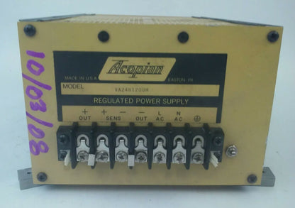 ACOPIAN VA24H1200M REGULATED POWER SUPPLY1