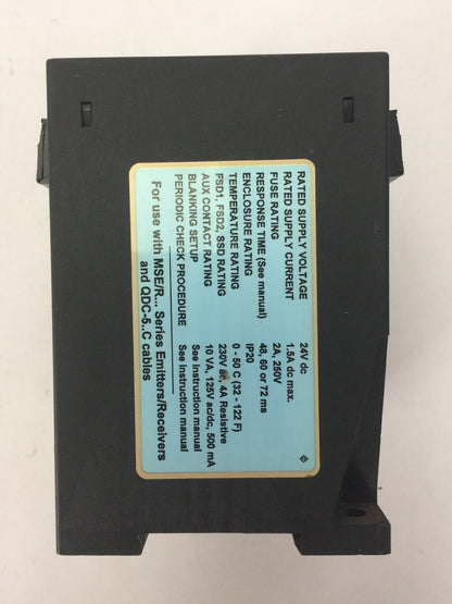 BANNER MSDINT-1 MINI-SCREEN CONTROLLER MODULE 24VDC 1.5A2