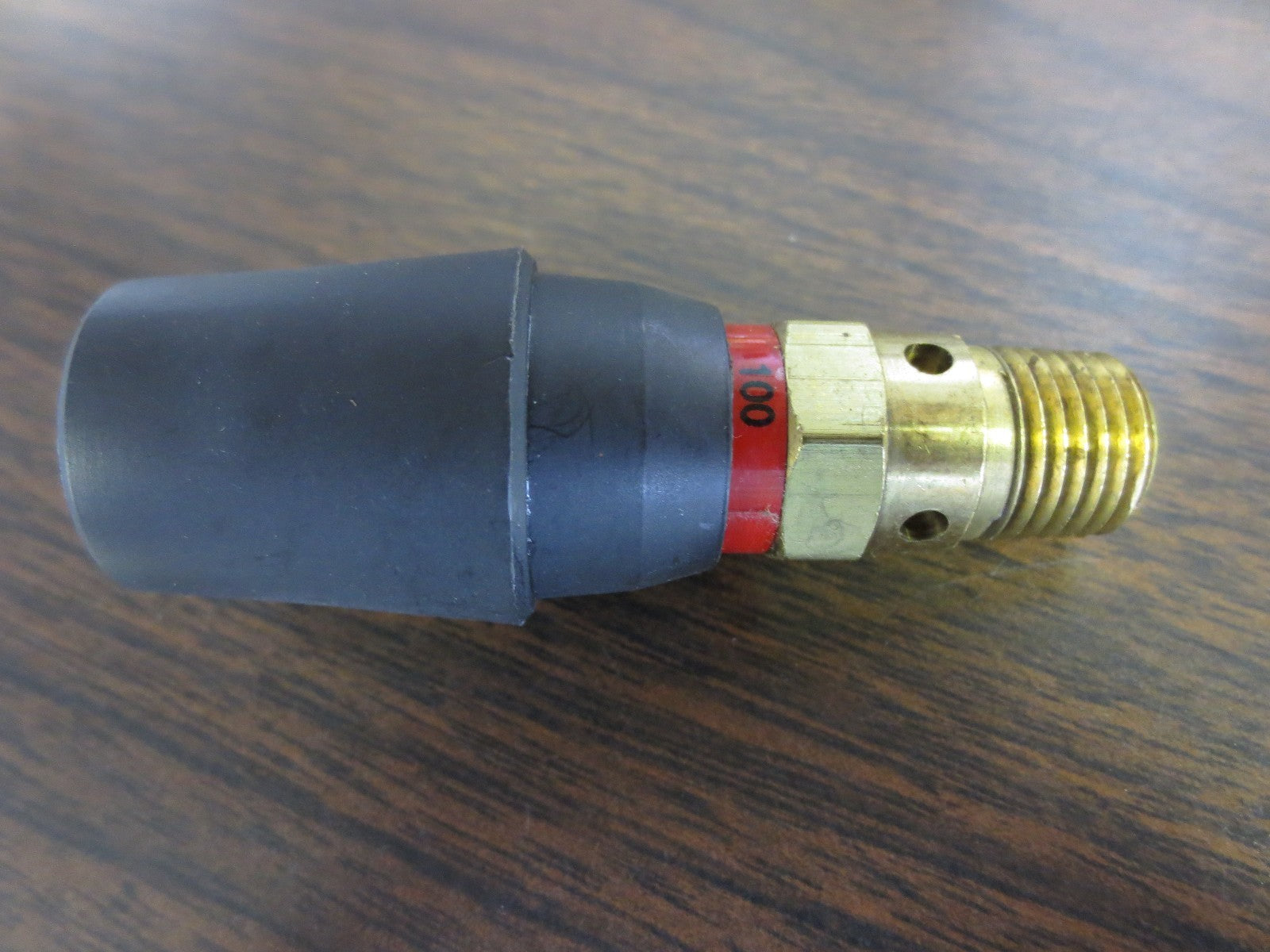 GRAINGER / CONTROL DEVICES 4TK23 BRASS AIR SAFETY VALVE w/ HARD SEAT VALVE - NEW3