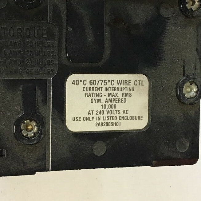 CHALLENGER C370 CIRCUIT BREAKER 70AMP 240VAC 3POLE 5