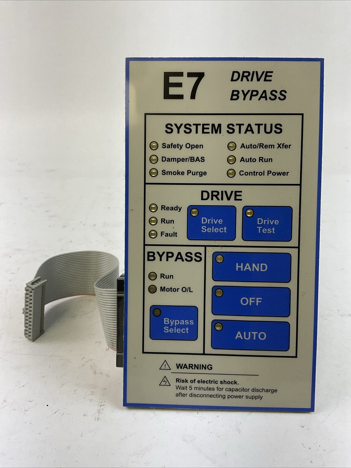 YASKAWA UTC000270 XYMOX 20-090509 E7 DRIVE BYPASS BOARD0