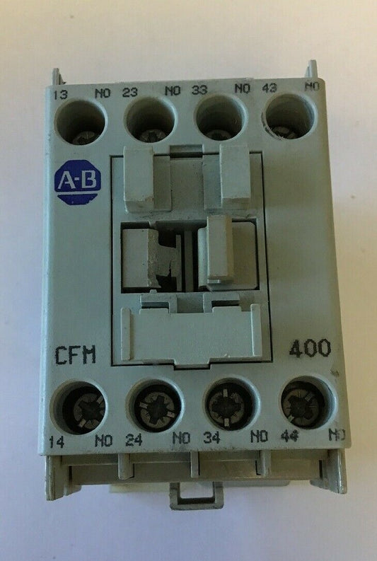 ALLEN BRADLEY 700-CFM400* SER. A  CONTACTOR CONTROL RELAY 600VAC 20A 0