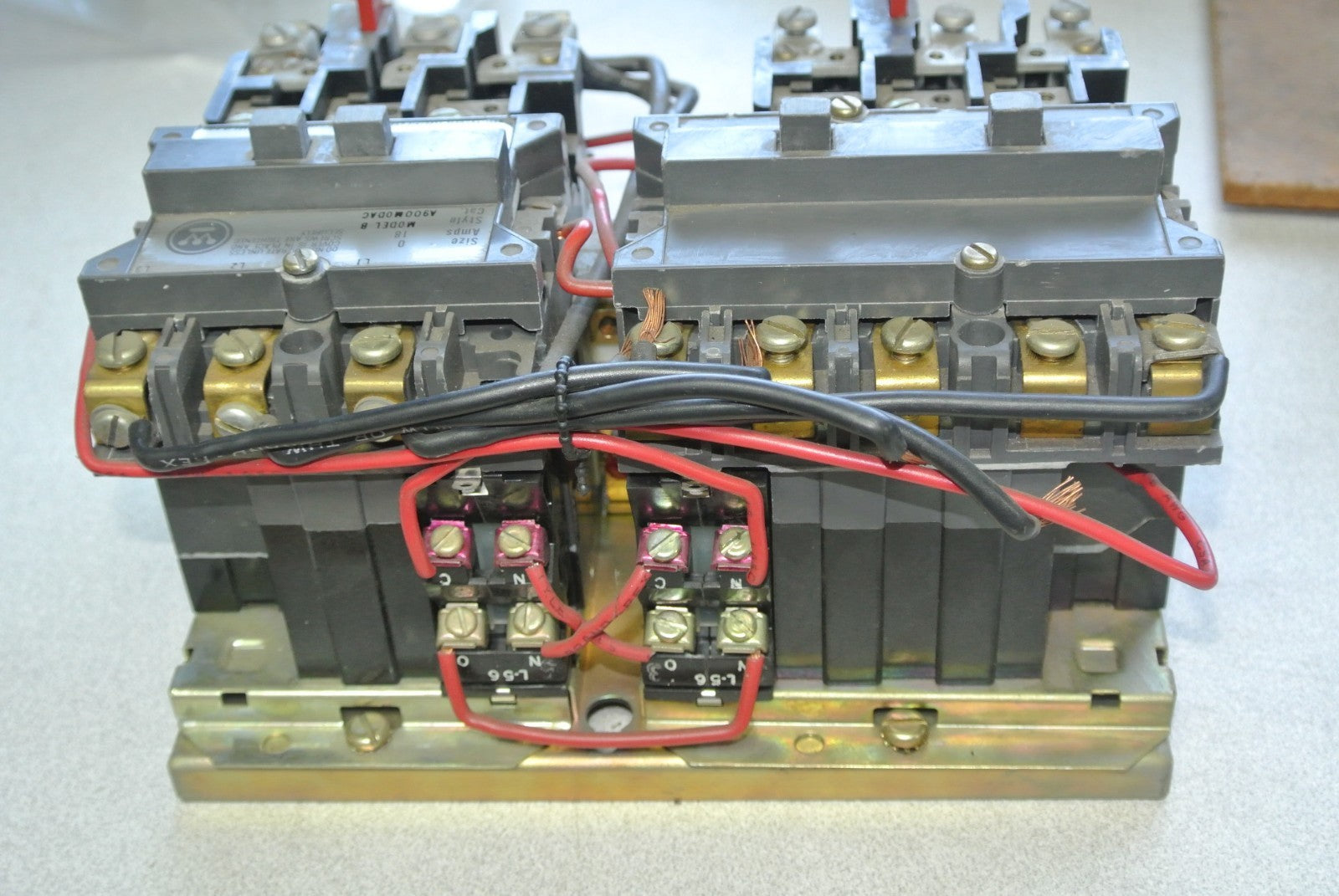 WESTINGHOUSE A900M0DAC / 505C806G01 - MODEL B - SIZE 0 STARTER 110/120V COIL 6