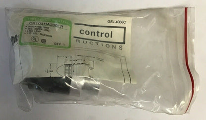 GE CR103HA1001R INDICATING LIGHT RED CROWN LENS 125V.  W/O BULB***LOTOF2***0