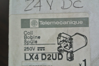 TELEMECANIQUE LX4 D2BD - COIL - 24VDC  - NEW SURPLUS in D2UD BOX4