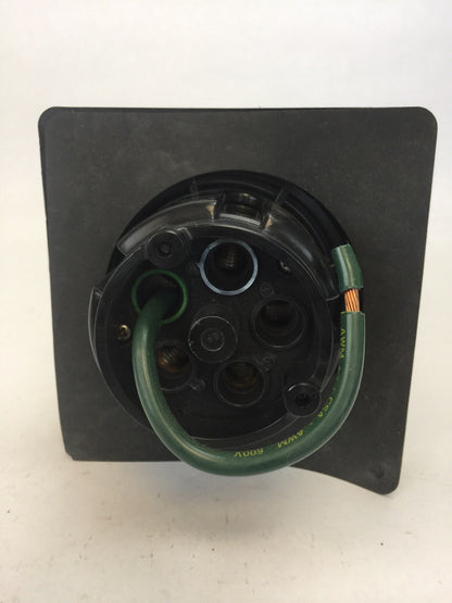 HUBBELL 5100R5W PIN & SLEEVE WATERTIGHT RECEPTACLE 100A 347/600VAC 4 POLE 5 WIRE4