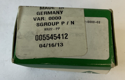 INA KR22-PP CROWNED FOLLOWER STUD/ CAM FOLLOWER***LOTOF2***1