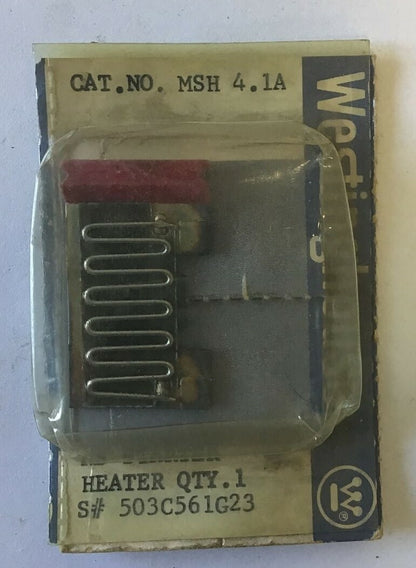 CUTLER HAMMER MSH4.1A OVERLOAD HEATER ****LOTOF6****1