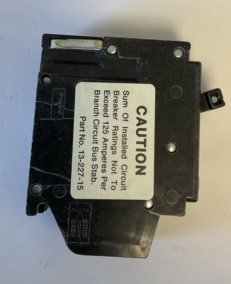 CHALLENGER A240 CIRCUIT BREAKER 40A 120/240VAC TYPE A 1POLE2