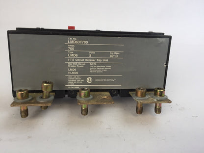 ITE LMD63T700 CIRCUIT BREAKER TRIP UNIT 700AMP MAGNETIC ADJ 3200-8000 3POLE2