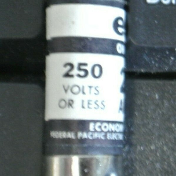 BOX of 10 / ECONOMY / ECO / FPE MOL-20 MIDGET FUSE / 20A / 250V4