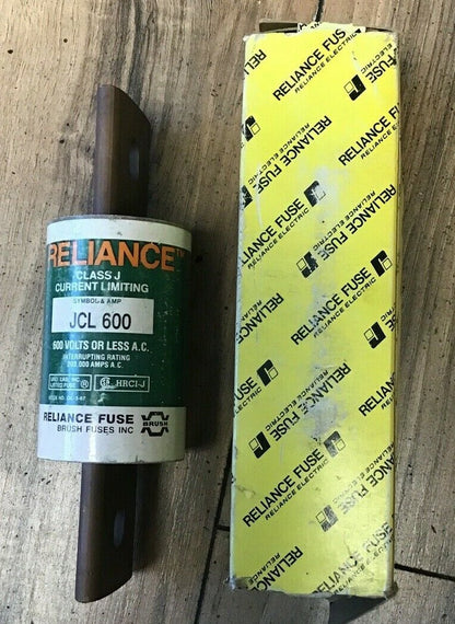 RELIANCE JCL 600 600V FUSE CLASS J CURRENT LIMITING FUSE0