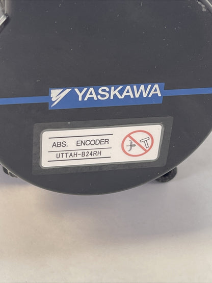 YASKAWA SGM7A-40A7D61 AC SERVO MOTOR 200V 25.4A UTTAH-B24RH ABS ENCODER SHIMPO4