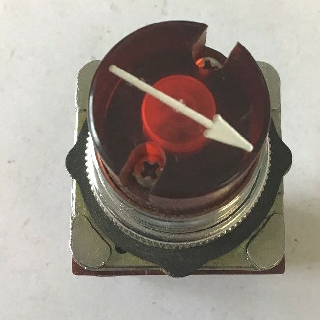  REES 4300-979 SELECTOR KNOB 949-6522 RED KNOB 115V 60CY6